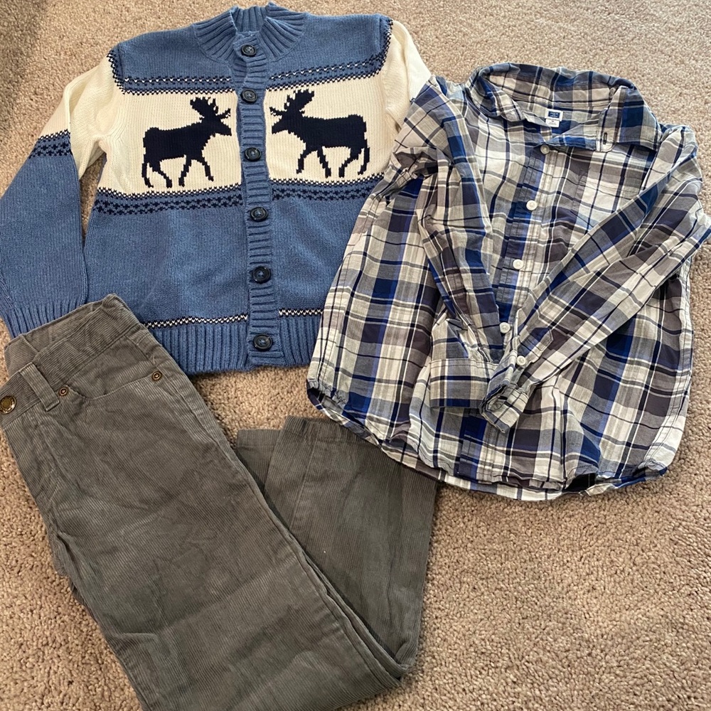 Janie and Jack winter set size 5